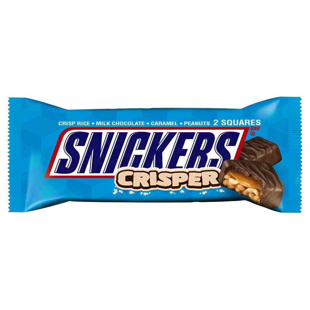 SNICKERS Crisper Chocolate Candy Bars, 1.4 oz
