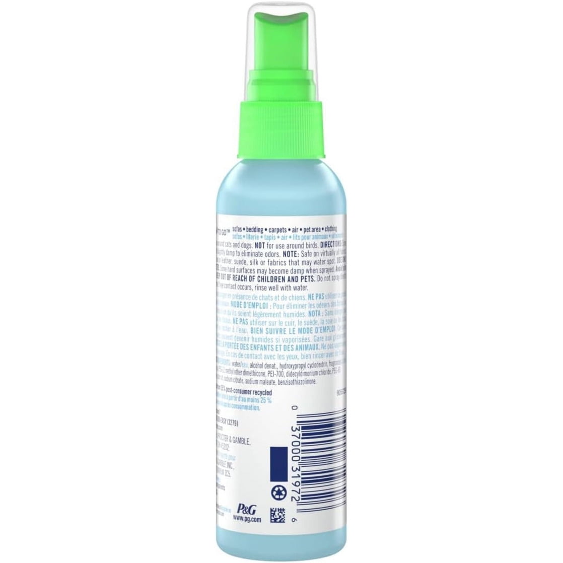 Febreze Odor-Fighting Fabric Refresher To Go Gain Original Scent, 2.8 oz. Spray