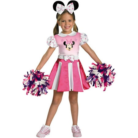 MINNIE MOUSE CHEERLEADER 3T-4T