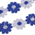 thumbnail image 3 of 9 Piezas 3 Yardas Margarita Flor Encaje Cinta Manualidades, 3 of 9