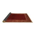 thumbnail image 2 of Ahgly Company Indoor Round Abstract Brown Modern Area Rugs, 3' Round, 2 of 4
