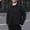 #Black, variant on DPTALR Men's Solid Color Corduroy Outdoor Pocket Long Sleeve Jacket,Black, XXXXL