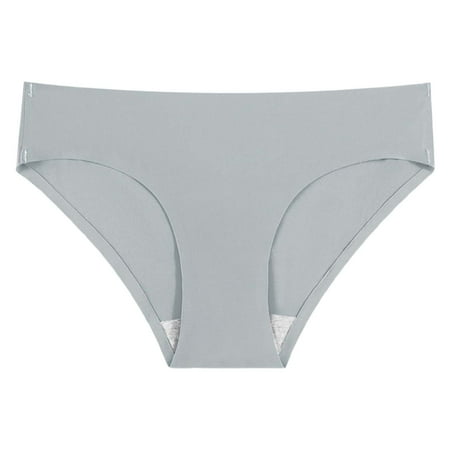 Xiaoxatg Sexy Panties for Women Women s Seamless Low Waist Breathable Thong Thin Solid Color Briefs For Everyday Comfort plus Size Underwear for Women