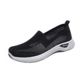 thumbnail image 2 of Willtoo Orthopedic Casual Shoes for Women Golf Shoes Lightweight Non Slip Slip on Volleyball Shoes Knitted Mesh Stretch Comfortable 2026 New Foam Shoes, 2 of 5