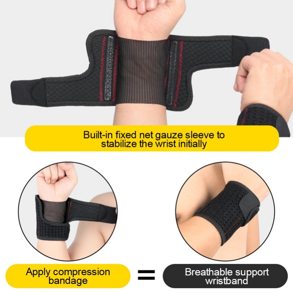 GEZICHTA 2pcs Wrist Guard Protective for Adults/Kids Gear Impact Sport Wrist Support Protective Gear for Skateboarding Roller Skating Snowboarding Skiing 