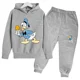 thumbnail image 3 of Nueva sudadera con capucha y pantalones con estampado de Mickey Mouse de Disney para niños de primavera, conjunto de ropa de alta calidad para niñas pequeñas, 3 of 5