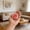 Pink, variant on 1PC Silk Peony Artificial Flower Head Home Wedding Decoration Accessories DIY Handmade Crafts, Brick Red