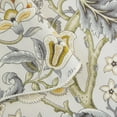 thumbnail image 4 of Ellis Curtain Regency Swag Shaped 3" Rod Pocket Valances for Windows 100" x 30" Grey, 4 of 5