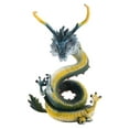 thumbnail image 4 of Estatua de dragón chino , juguetes educativos, de acción, regalos para niños y niñas, manualidades de Feng Shui, dragón volador para , AZUL, 4 of 8