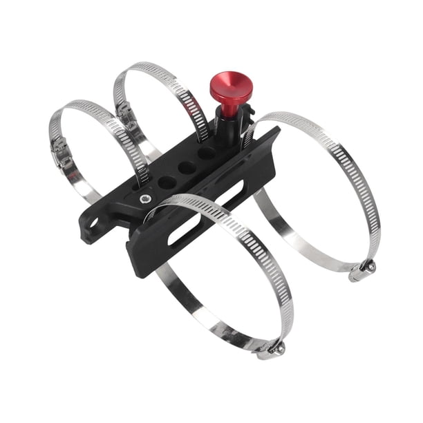 Kit de montaje de extintor de liberación rápida para Jeep Wrangler JK JL Jt Rojo