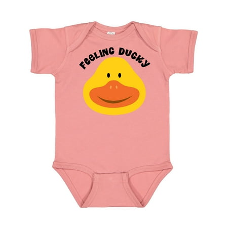 

Inktastic Duck Feeling Ducky Gift Baby Boy or Baby Girl Bodysuit