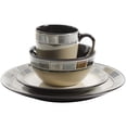 thumbnail image 4 of Gibson Elite 114338.16R Casa Gris 16 Piece Rea Countive Glaze Dinnerware Set, Cream and Gray, 4 of 8