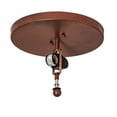 thumbnail image 2 of Meyda Tiffany 238688 Tall Pines 2 Light 16" Wide Semi-Flush Drum Ceiling Fixture - Rust, 2 of 7