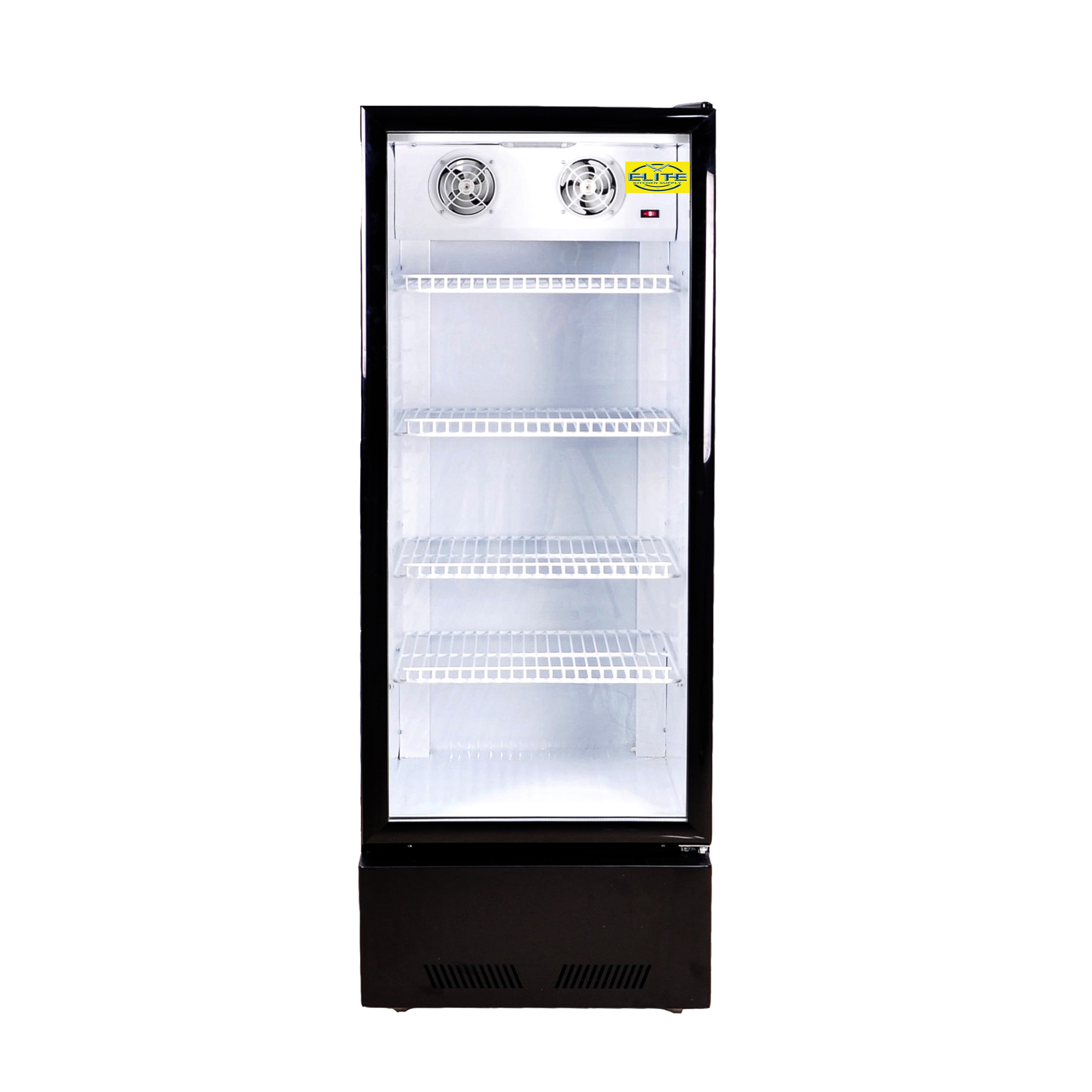 64 in. High Single Glass-Door Beverage Refrigerator, 11.3 Cu. Ft. Merchandiser Display