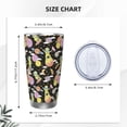 thumbnail image 4 of Cauagu Cartoon Astronaut In Spacesuit Pattern 20oz Tumbler,Stainless Steel Vacuum Insulated Tumbler with Lid Insulated Coffee Mug Thermal Cup with Splash Proof Sliding Lid-Without Straw, 4 of 8