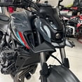 thumbnail image 2 of Motorcycle Sport Downforce Front Spoilers Aerodynamic Wing Deflector for SP 2021-2023 MT07 Carbon, 2 of 5
