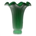 thumbnail image 1 of 3"W X 5"H GREEN POND LILY SHADE, 1 of 3