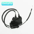 thumbnail image 3 of Front Left Power Door Lock Actuator Motor with Cable for Kia Sorento 2016-2020 No.81310C5010 Black, 3 of 7