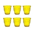 thumbnail image 1 of JUEGO DE 6 VASOS 25 cl AMARILLO H9 D8,7 cm PICARDIE Duralex PICARDIE, 1 of 2