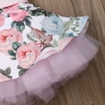 thumbnail image 4 of Toddler Kids Baby Girls Summer Flower Princess Flower Lace Tutu Party Pageant Dress Sundress Clothes, 4 of 7