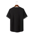 thumbnail image 3 of Playera Negra Hombre Estampado Deportivas Tenis Casual, 3 of 8