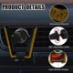 thumbnail image 5 of Soporte ajustable para teléfono móvil para coche: mini soporte giratorio 360° para salpicadero, compatible con la rejilla de ventilación, soporte universal para teléfono móvil para vehículos, 5 of 6