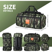 Speaker Bag Rugged Speaker Bag Carry Case Compatible with JBL Party Box Series, Portable Speaker Carry Tote Bag Backpack (for JBL Partybox 310 Camouflage)