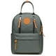 thumbnail image 1 of Mochila escolar unisex KAUKKO KS06 gris con compartimento para computadora portátil de 10 pulgadas 13.2 L, 1 of 5