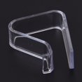 thumbnail image 4 of 4 Pcs Home Party Clear Plastic 20mm-35mm Desk Table Cloth Clips, 4 of 5