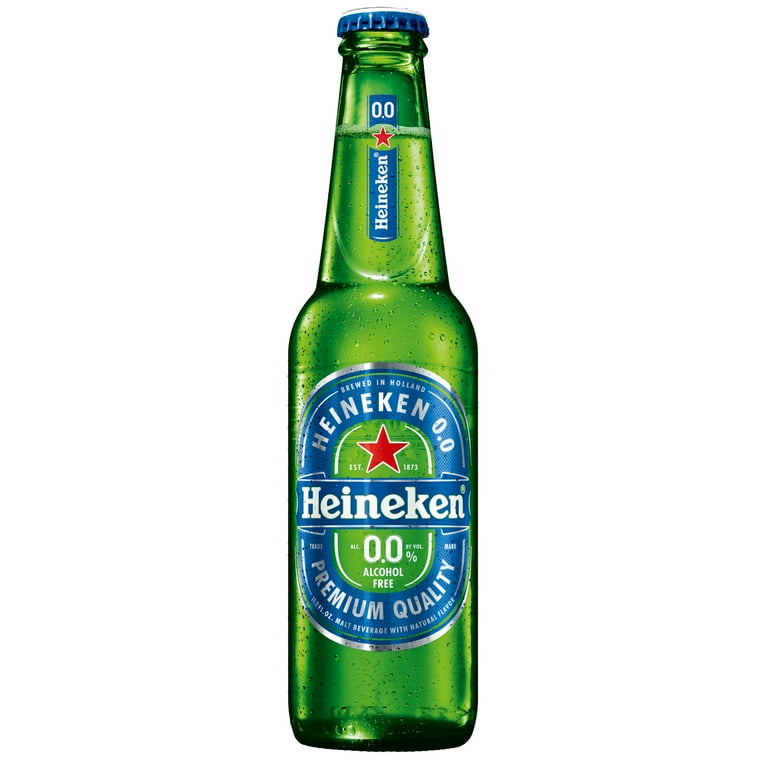 Heineken 0.0 Non-Alcoholic Netherlands Import Lager Beer, 6 Heineken 0.0 Non-Alcoholic Netherlands Import Lager Beer, 6