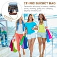 thumbnail image 4 of MasteelfCA 1Pc Bucket Bag Fashion Cylinder Bag Barrel Shape Crossbody Bag Storage Pouch, 4 of 7