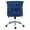 Blue, variant on Alexent Office Chair , Blue Velvet, Height Adjustable, 360 Degree Swivel, Rolling Casters, Sturdy Steel Frame - Designed for Use in Offices, Living Rooms and Lounges