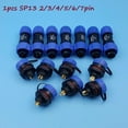 thumbnail image 3 of Sp13 Waterproof Plug Waterproof Plastic Connector with 5 25A Rated Current 220 380V Voltage And Welding Type Process 4Pin, 3 of 4