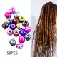 thumbnail image 1 of Decoraciones trenzas cabello Salvador 50 piezas accesorios de cabello 13 mm x 12 mm, 1 of 10