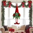 thumbnail image 4 of Toystoory Árbol de Navidad colgante Festival atmósferas decorativas Navidad colgante muñeca decoración al aire libre sombrero alto adorno Kits de decoración para fiestas, 4 of 6