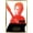 Gold Framed Version, variant on Star Wars: The Force Awakens - Rey Badge Wall Poster, 22.375" x 34"