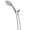 Polished Chrome, variant on Kingston Brass KX2522B Vilbosch 5-Function Hand Shower with Stainless Steel Hose, Polished Chrome