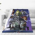 thumbnail image 3 of B-Beetlejuices Blanket Fleece Decoration Halloween Horror Multi-function Lightweight Thin Throw Blankets for Home Couch Quilt, 3 of 5