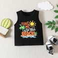 thumbnail image 3 of U·nikaka Toddler Baby Boy Clothes Sets 2Pcs Beach Summer Outfits with Tank Tops and Shorts, 3 of 8