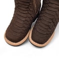 thumbnail image 3 of The Western Shops Infant Kids Python Print Leather Ankle Boot, 3 of 7