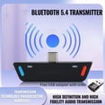 thumbnail image 4 of Transmisor Bluetooth 5.4 Tipo C para Dispositivos MóViles o Videojuegos una Auriculares InaláMbricos, Adaptativo, LDAC y Baja Latencia., 4 of 5