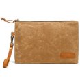 thumbnail image 1 of Nuevo neceser de viaje simple retro, bolsa de almacenamiento de viaje, bolsa de maquillaje, bolso con cuello de mano, amarillo, 1 of 1