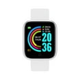 thumbnail image 2 of Y68 Pulsera inteligente Frecuencia cardíaca Pulsera inteligente Presión arterial Ejercicio Reloj Bluetooth [plateado + plateado negro] seitruly EL5008-02B*1+EL5008-04B*1, 2 of 2