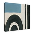 thumbnail image 2 of Creative Products Abstract Black And Blues 30 x 30 Canvas Wall Art, 2 of 5