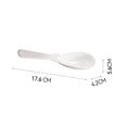 thumbnail image 3 of Tunhigl Non-Slip Asian Soup Spoon Set - Long Handle Japanese Ramen Spoons with Notch, Dishwasher Safe Food Grade Dessert & Kitchen Utensils for Ramen, Dumplings White, 3 of 9