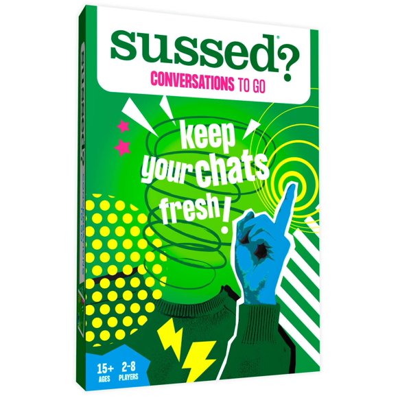 Tarjetas de conversación alegres sussed - 231 preguntas para amistades, parejas, compañeros de trabajo y más - Adultos y adolescentes a partir de 15 años - Regalo para romper el hielo y relleno de cal