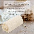 thumbnail image 2 of Natural Loofah Bath Shower Sponge Scrubber, 2 of 4