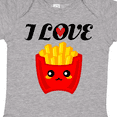 thumbnail image 4 of Inktastic Fry Lover I Love French Fries Boys or Girls Baby Bodysuit, 4 of 5