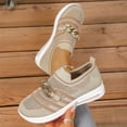 thumbnail image 6 of DIVVce Womens Sneakers Breathable Knit Slip On Comfortable Lightweight Air Cushion Casual Walking Shoes For Daily Use, 6 of 8