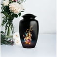 thumbnail image 5 of Guitar Butterfly Funeral Urns, Large Cremation Urn For Human Ashes Adult Male, Mini Keepsake Urn For Ashes, Small Funeral Urns For Ashs For Adults, Size 10 Inch 1pcs 3 Inch 2 Pcs, 5 of 5